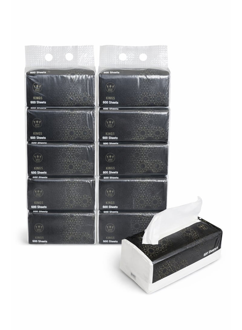 Kings Soft facial Tissue-6000 pcs - Image 1